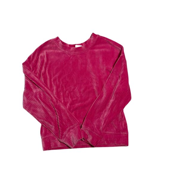 Wonder Nation Girls Long Sleeve Velour Pullover - Size 6-6x - Picture 1 of 2